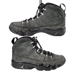 Air Jordan Black Gray Anthracite 9 Retro Sneakers Shoes 2015 Men's 9 1/2